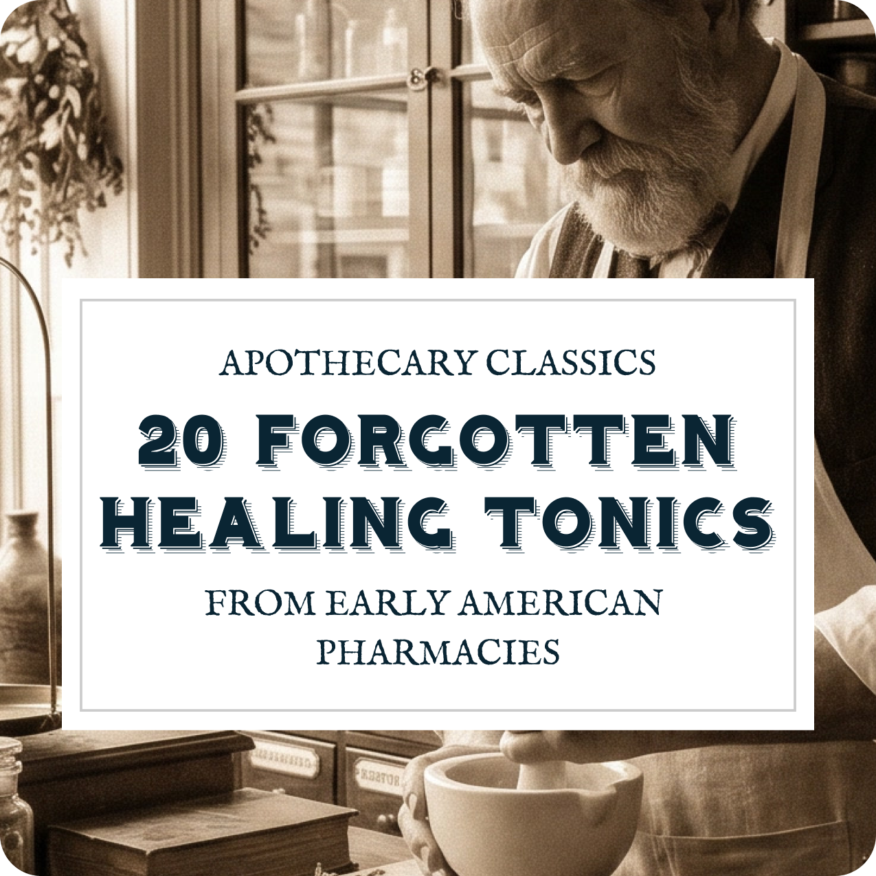 Forgotten Apothecary - Digital Cookbook (PDF)