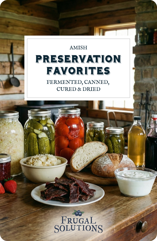20 Amish Preservation Favorites - Digital Cookbook (PDF)
