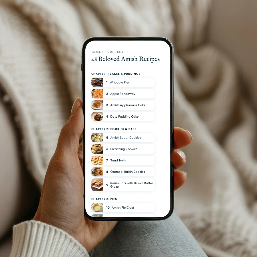 50 Beloved Amish Recipes - Digital Cookbook (PDF)